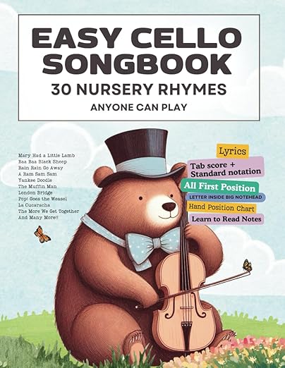 Cover of EASY CELLO SONGBOOK