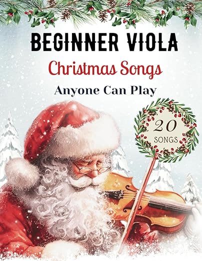 Cover of Christmas Songs - Beginner Viola