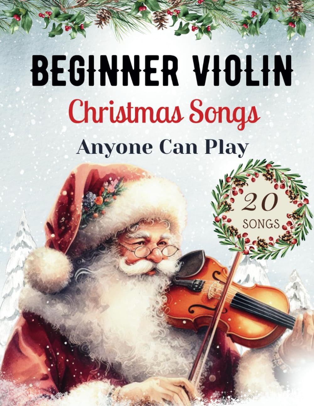 Cover of Christmas Songs - Beginner Violin