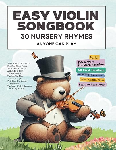 Cover of EASY VIOLIN SONGBOOK