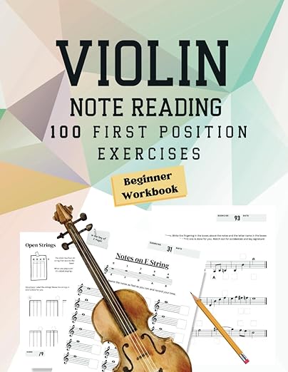 Cover of VIOLIN NOTE READING