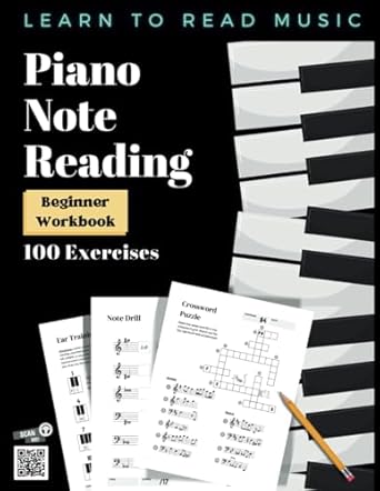 Cover of Piano Note Reading Workbook
